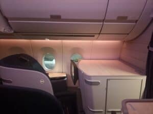 Business Class naar Doha