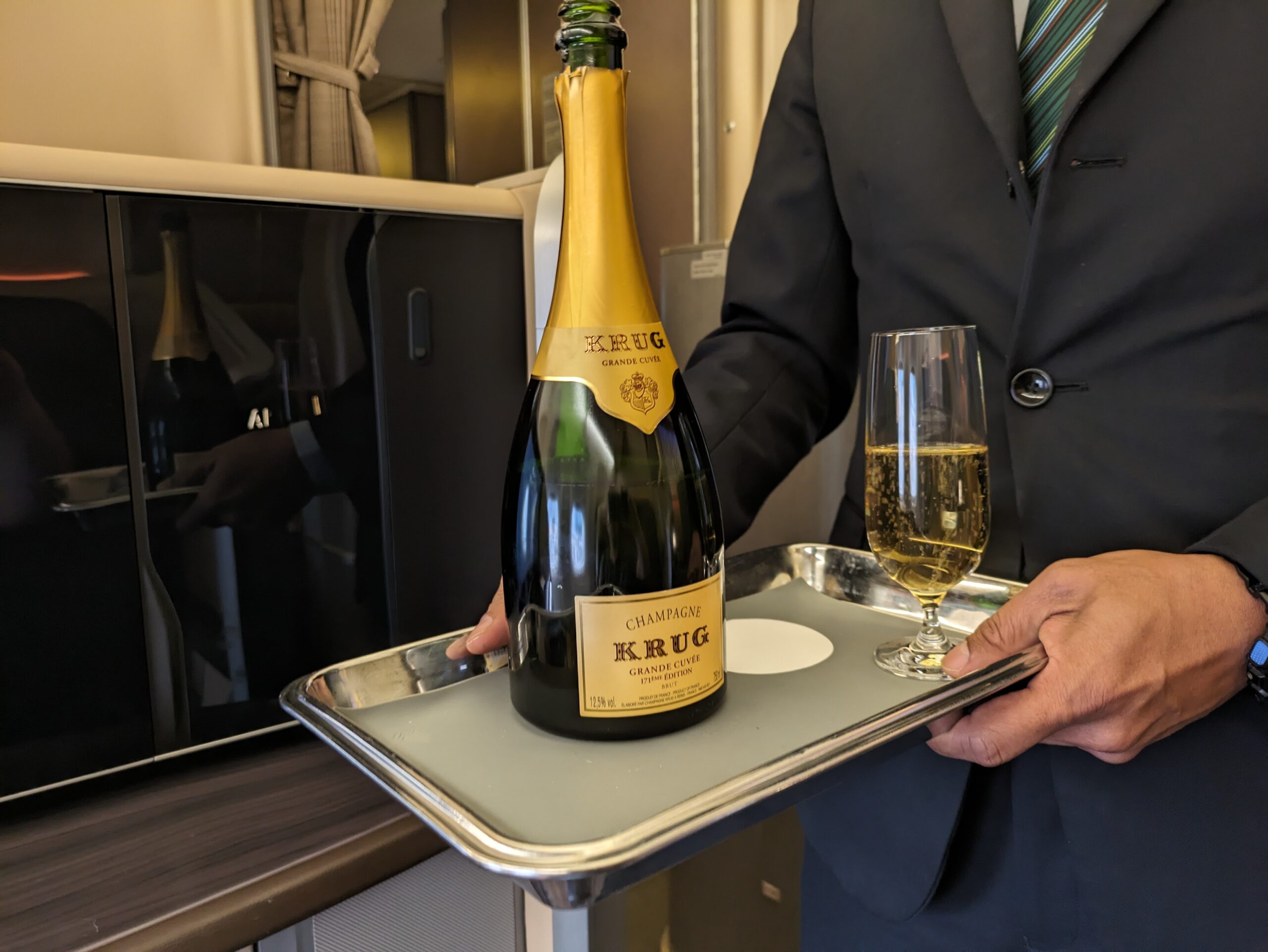 First Class Singapore Airlines