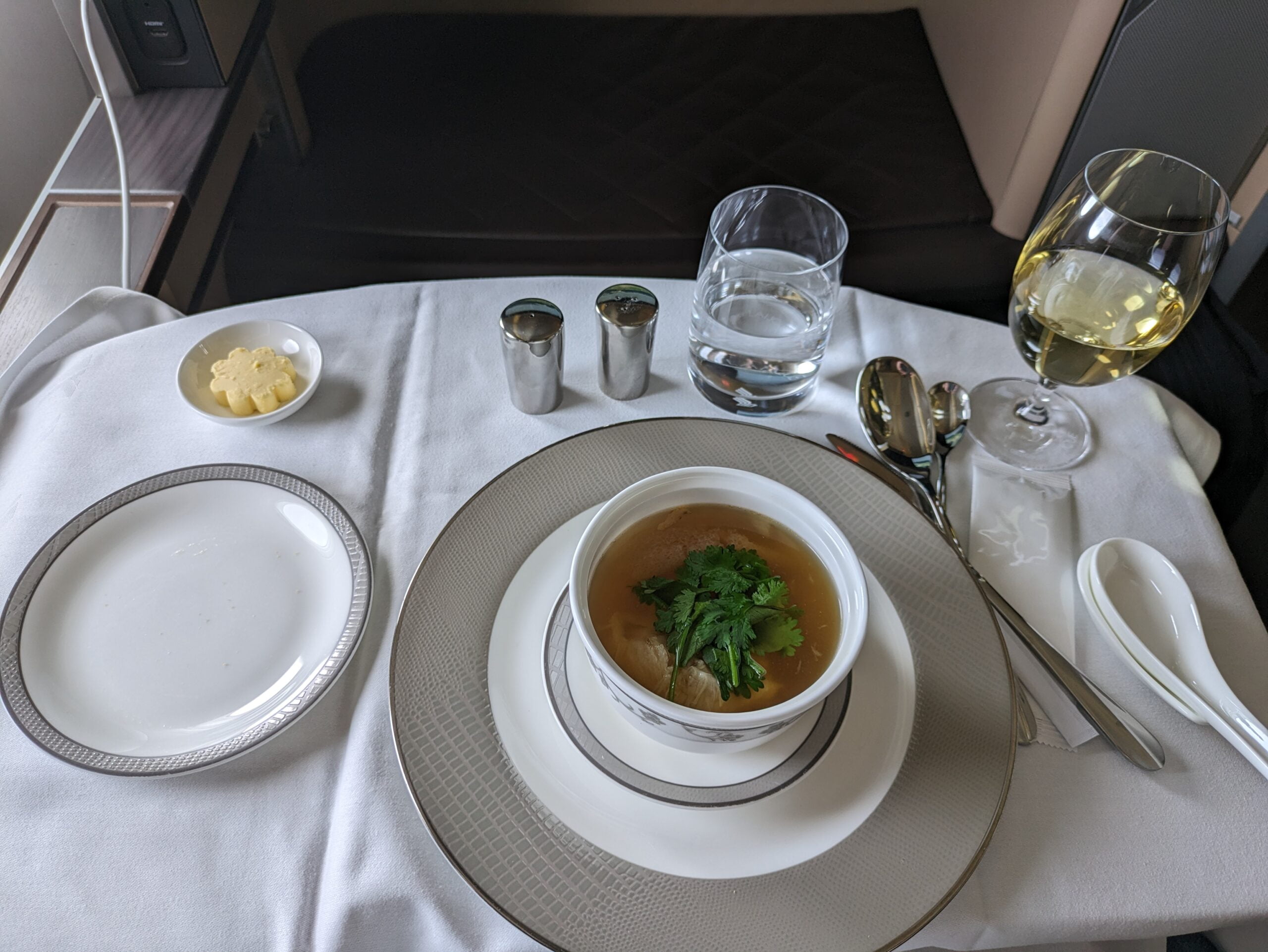 First Class Singapore Airlines