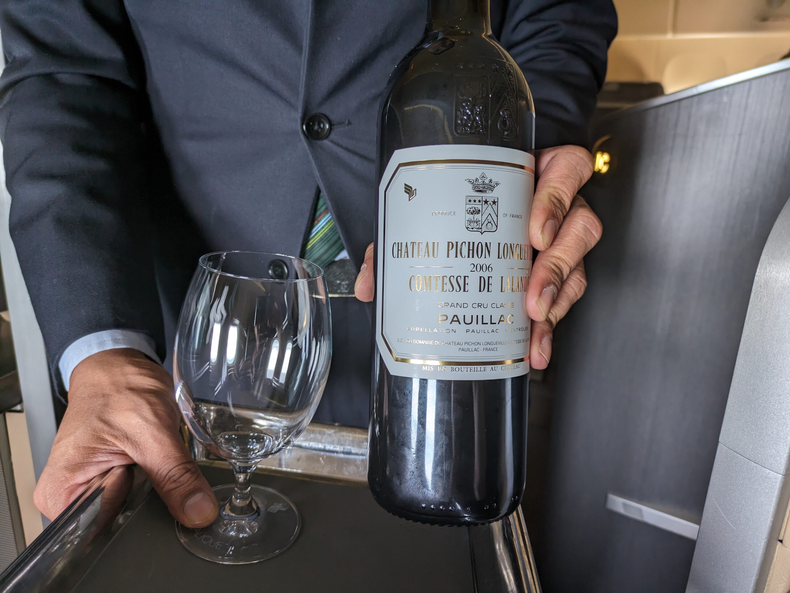 First Class Singapore Airlines