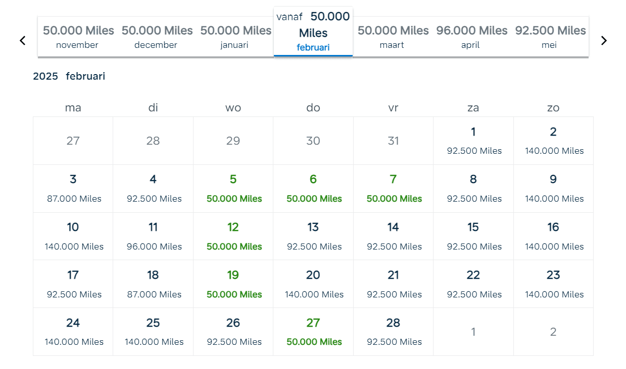 Beste besteding flying blue miles