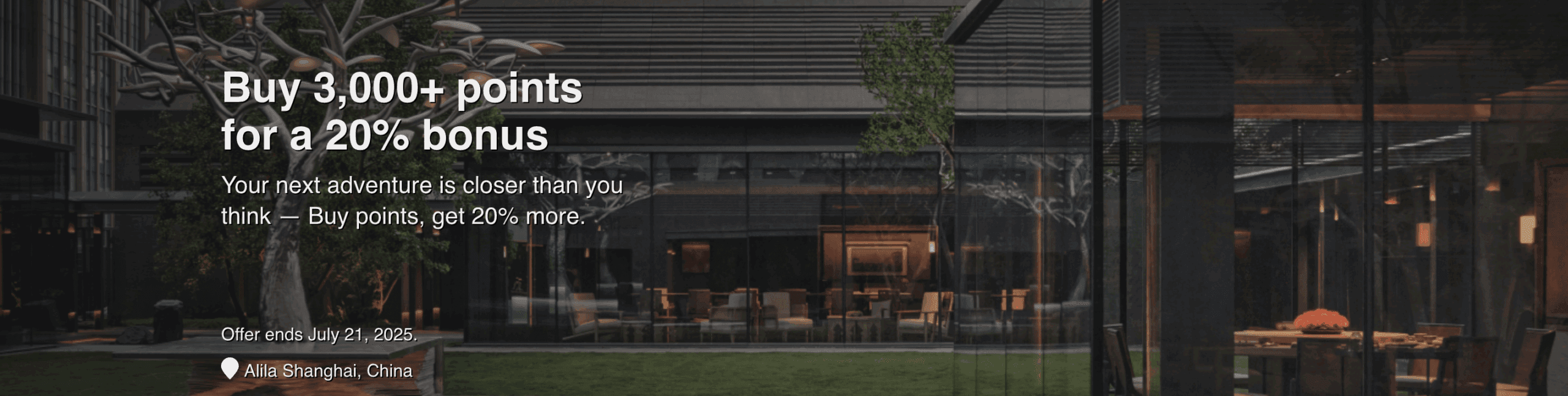 World of Hyatt punten kopen bonus