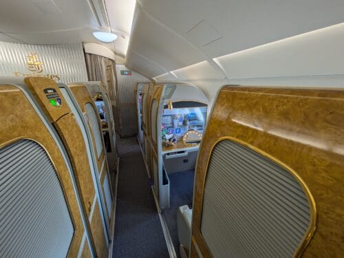 Emirates First Class met punten