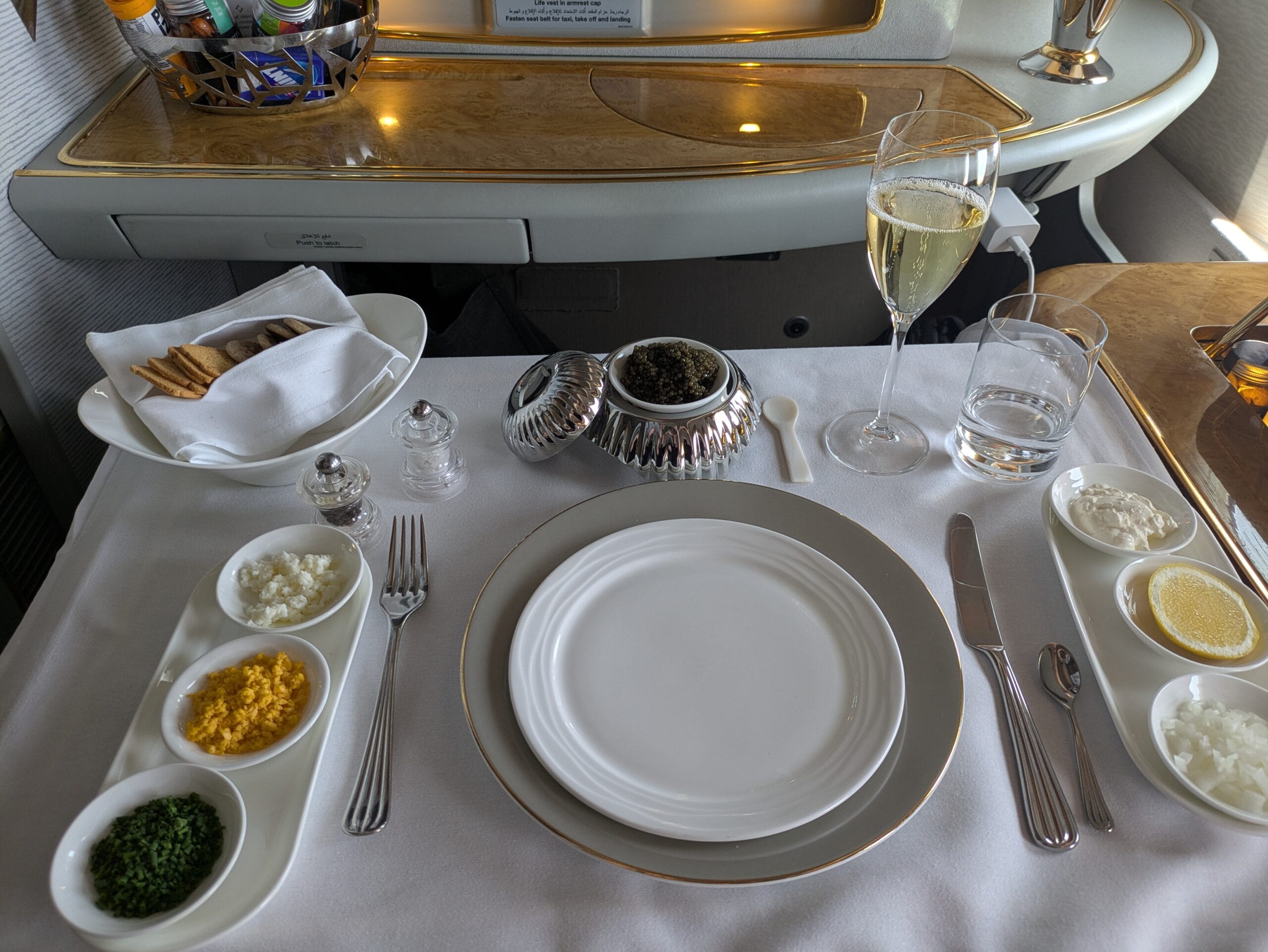 Emirates First Class Boeing 777