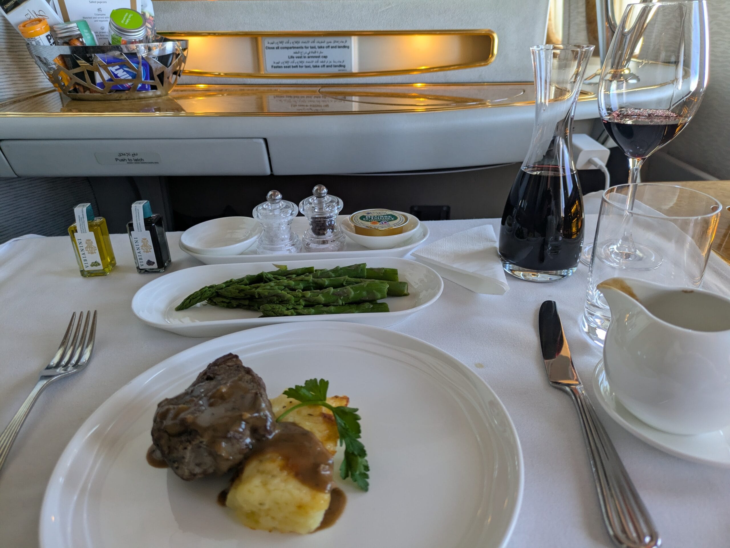 Emirates First Class Boeing 777