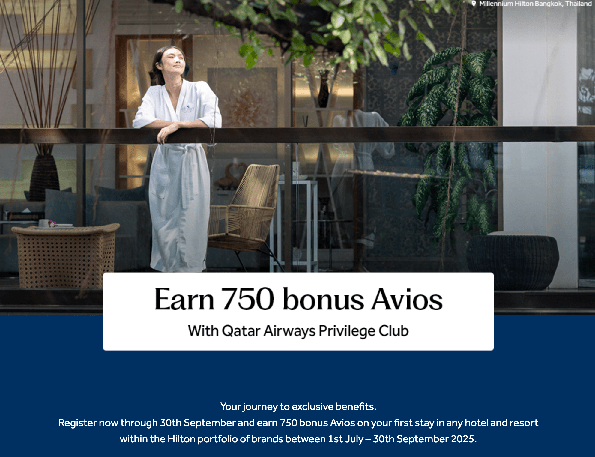 Avios voor een Hilton verblijf