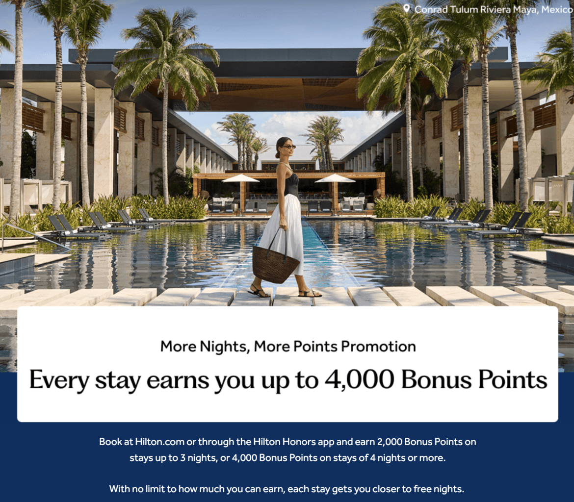 Hilton Honors Promotie